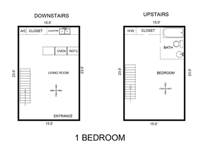 One Bedroom / One Bath